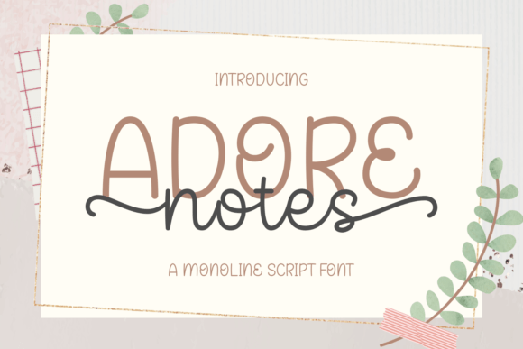 Adore Notes: Crafting Elegance in Modern Design