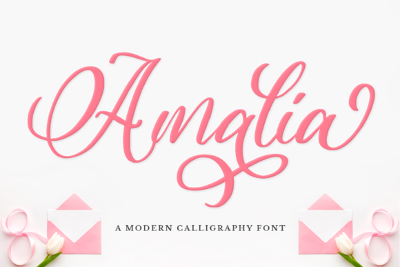Amalia: The Enchanting Handwritten Font for Modern Design