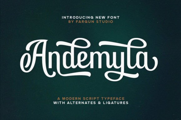 Andemyla: A Modern Script for Dynamic Branding