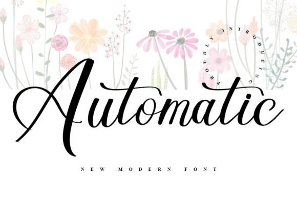 Automatic: The Elegant Script Font for Modern Design