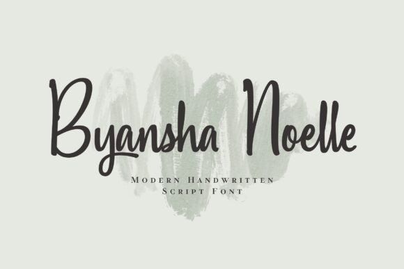 Byansha Noelle: Modern Handwritten Elegance