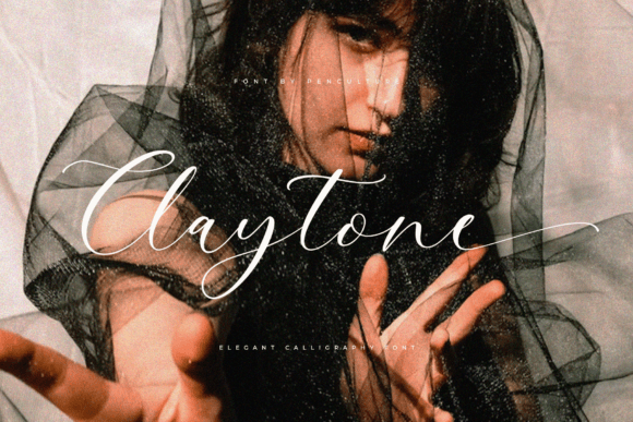 Claytone: Elevating Design with Sophisticated Script Calligraphy
