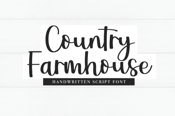 Country Farmhouse: The Rustic Script for Authentic Design