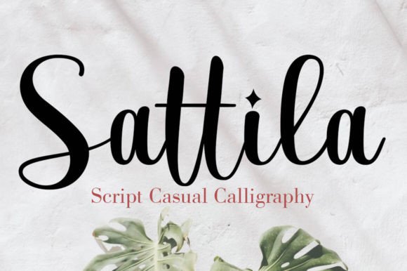 Discover Sattila: The Elegant Script for Luxury Branding