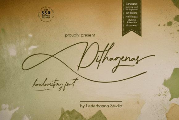 Dithagenas: Elevate Your Visual Design with Authentic Handwriting