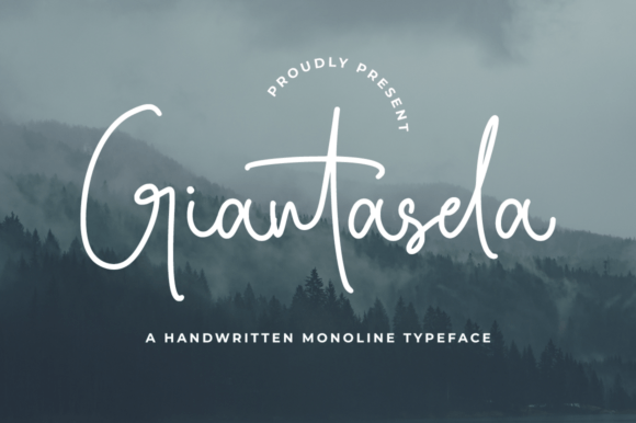 Giantasela: Elevating Design with Elegant Script Typography