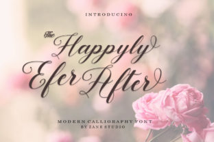 Happyly Ever After: A Modern Script Font