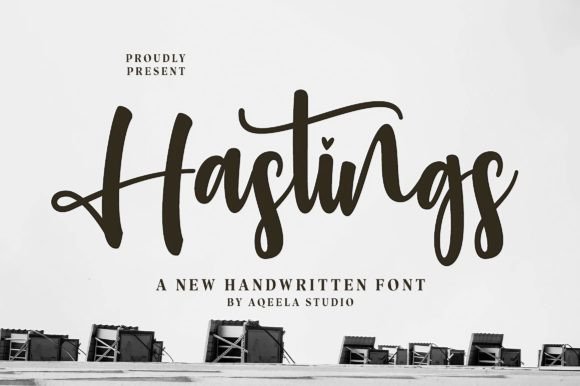 Hastings: The Script Font for Authentic Design