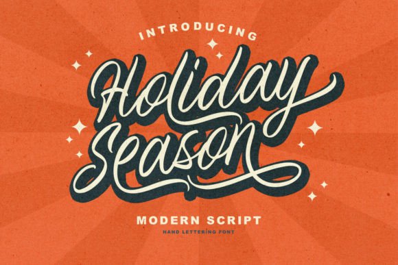 Holiday Season: A Versatile Script Font for Every Project