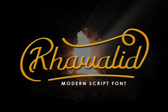Khawalid: A Script Font for Dynamic Branding