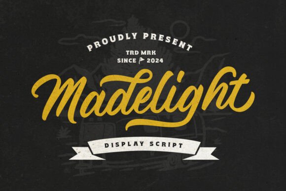 Madelight: The Retro Script Font That Captures Modern Cool