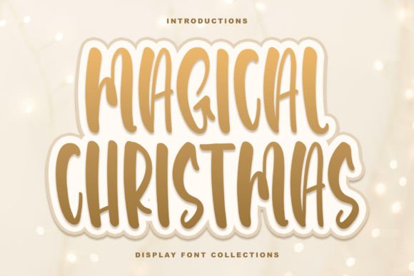 Magical Christmas: Elevate Your Designs with Joyful Typography