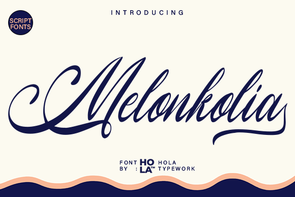 Melonkolia: Elevating Modern Design with Handwritten Elegance