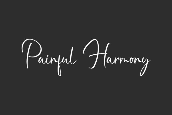 Painful Harmony: A Font for Authentic Brand Stories