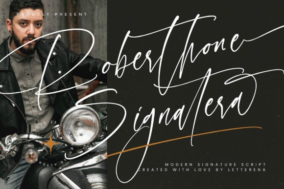 Roberthone Signatera: Elevate Your Brand with a Modern Luxury Script