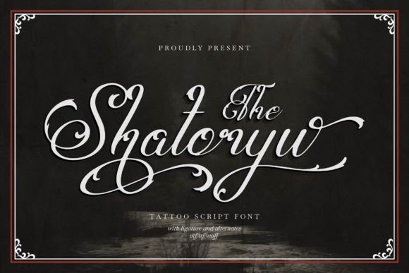 Shatoryu: Elevating Design with Elegant Script