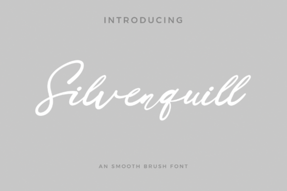 Silverquill: Elevating Design with Elegant Script Typography