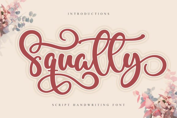Squatty: Elevating Your Design with a Stylish Script Font