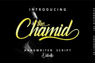 The Chamid: Modern Handwritten Script for Designers