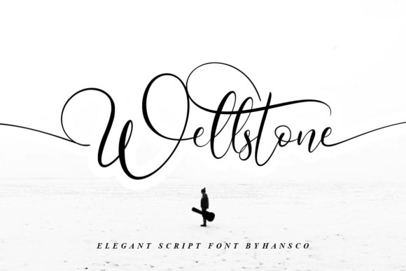 Wellstone: Elegant Script Font for Premium Design