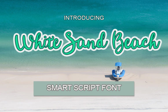 White Sand Beach: A Script Font for Refined Design