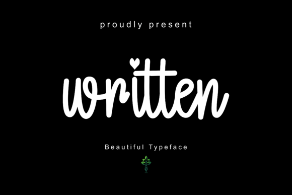Written Font: Elevating Design with Artisanal Elegance