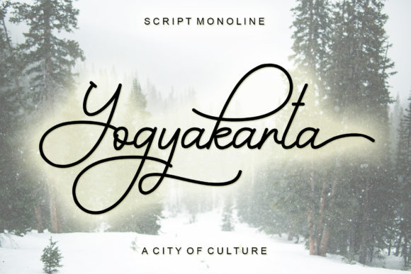 Yogyakarta: The Elegant Handwritten Script Font